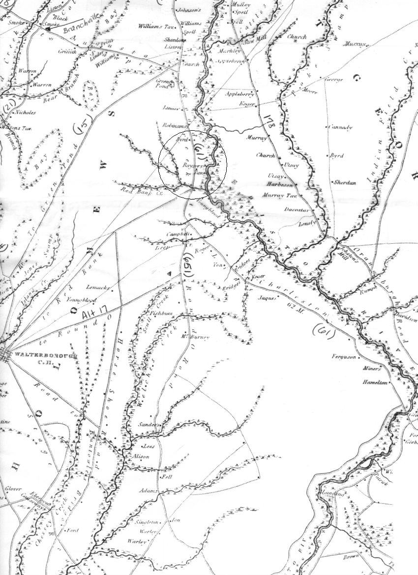Colleton Map 1824