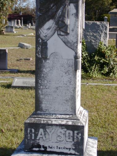 Rev. Dr. Thomas M. Raysor Grave